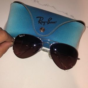 *Customized* polarized aviators&case